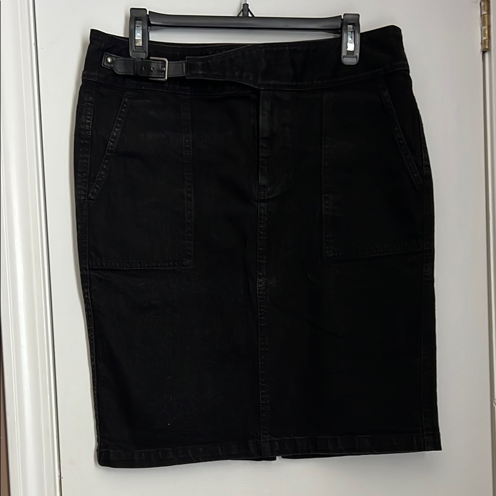 Lauren Ralph Lauren Black Pencil Skirt Knee-Length Work
